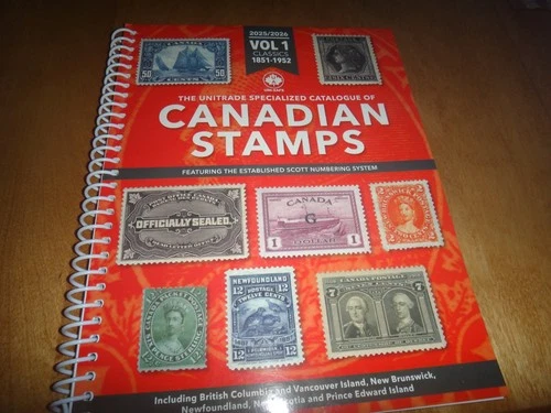 canada unitrade stamp catalogue 2025-2026 in great shape must sell need room