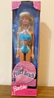 1997 Mattel Pearl Beach Barbie Doll #18576 NRFB Vintage Blue Swimsuit