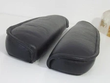 Ekornes Stressless Black Leather Arms on their chair Painted Used To Be Green s7