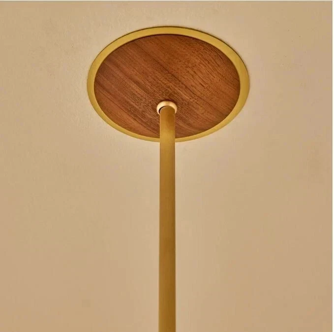 Baker Chandelier 8 Arm Brass Modern ceiling chandelier - Image 3 of 3