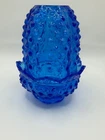 New ListingFenton Hobnail Colonial Blue Fairy Lamp