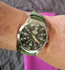 Bulova Harley Davidson Rugged Watch,working Condition 