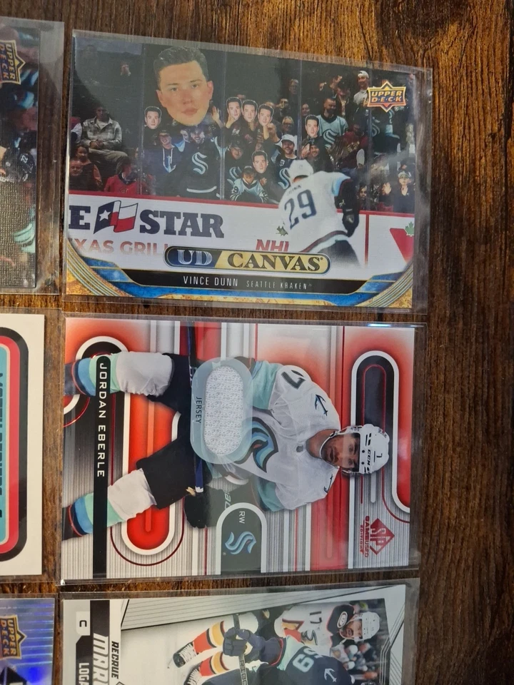 Seattle Kraken Lot Of 8 Cards As Pictured **Combine Ship ** - Image 4 of 4