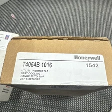 T4054B1016 HONEYWELL UTILITY THERMOSTAT SPST COOLING 35-110F 2.5F FIXED DF