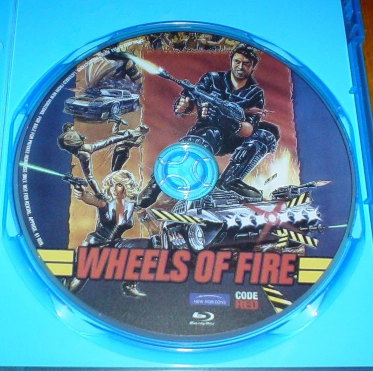 WHEELS OF FIRE (1985)- OOP Code Red Limited Edition Blu-ray Post-Nuke Collection - Image 3 of 3