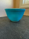 Vintage Pyrex Primary Blue #401 Small Nesting Mixing Bowl 1-1/2 Pint