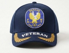 Customized Name Embroidered Hat Fdny New York Fire Department Rescue Company