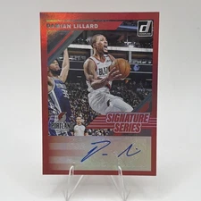 2019-20 Panini Donruss - Signature Series Damian Lillard #SS-DLL 