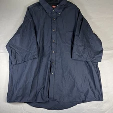 Red Kap Short Sleeve Work Shirt 5xl Blue