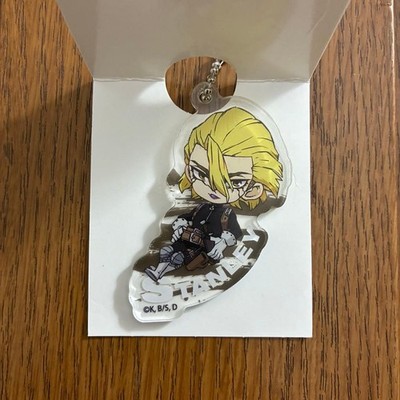 DAISO Dr.STONE Acrylic Key Holder  Stanley Snyder Character Charm, Acrylic