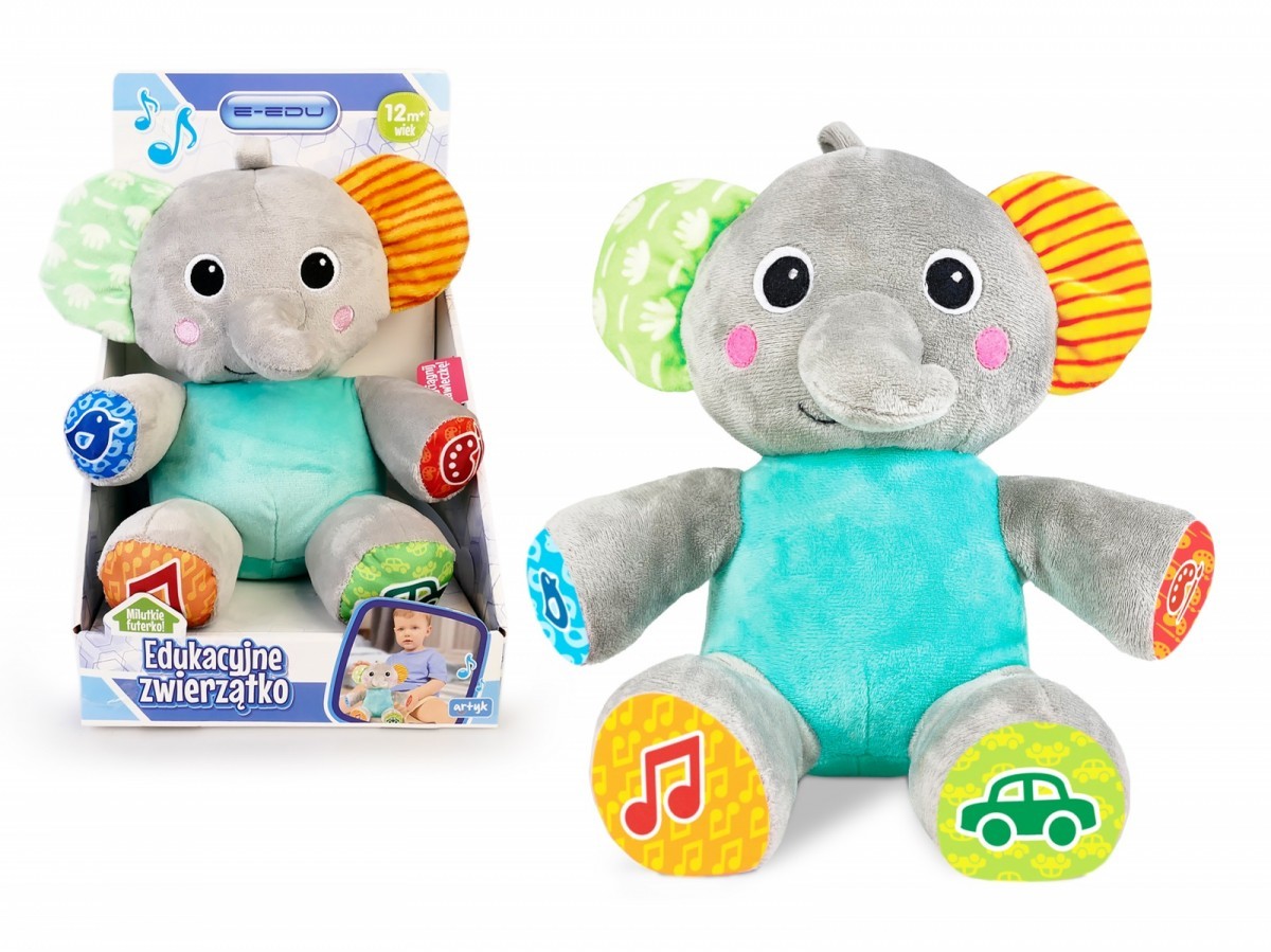 5901811174179 Плюшевый интерактивный слоник Артык 5790₽