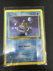 squirtle pokemon card 1995 Amazon.com: Pokemon - Squirtle (63/95)