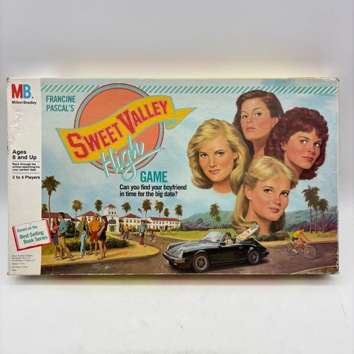 VINTAGE Sweet Valley High Game COMPLETE Milton Bradley 1988 80's Kids Teens