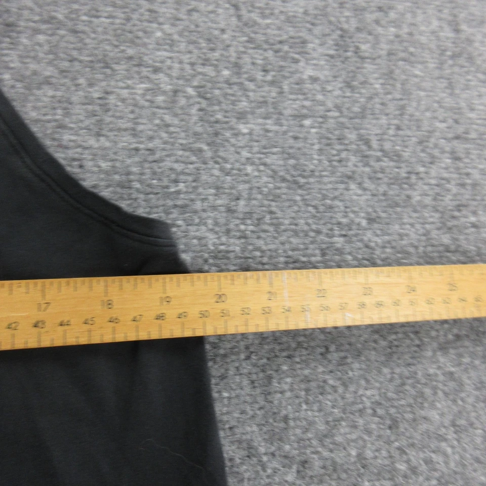 Camiseta sin mangas Lululemon para mujer mediana negra espalda deportiva gimnasio entrenamiento entrenamiento atlético Foto 3 de 4