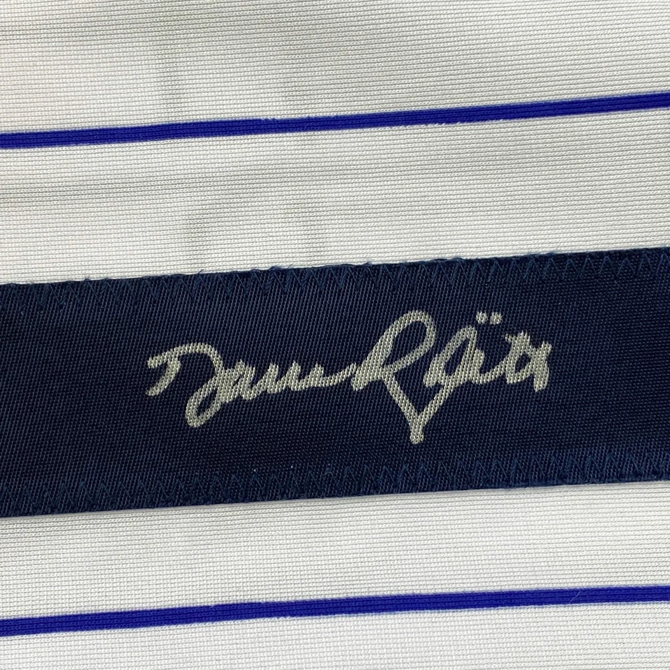 Autographed/Signed Dave Righetti New York Pinstripe Baseball Jersey JSA COA Auto - Image 3 of 4