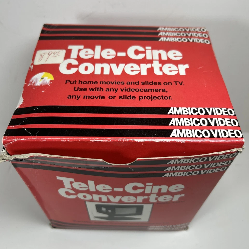 AMBICO TELE-CINE Convertidor Película a Cinta Transferencias Modelo V-0611 Foto 2 de 4