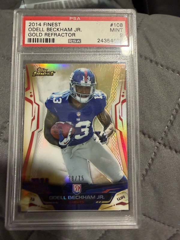 2014 Topps Finest - Odell Beckham Jr. #108 Refractor (RC)