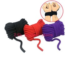 Cotton Rope Shibari Restraints Role Play Handcuffs Bandage Couples 5m,10m,20m