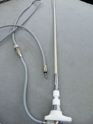 Original FUBA EXA 133 Glasfaser Aufbauantenne weiß Radioantenne Antenne weiße