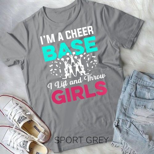 Funny Cheer Cheerleader Cheerleading Squad Coach Team Flyer Unisex T-shirt - Picture 9 of 12