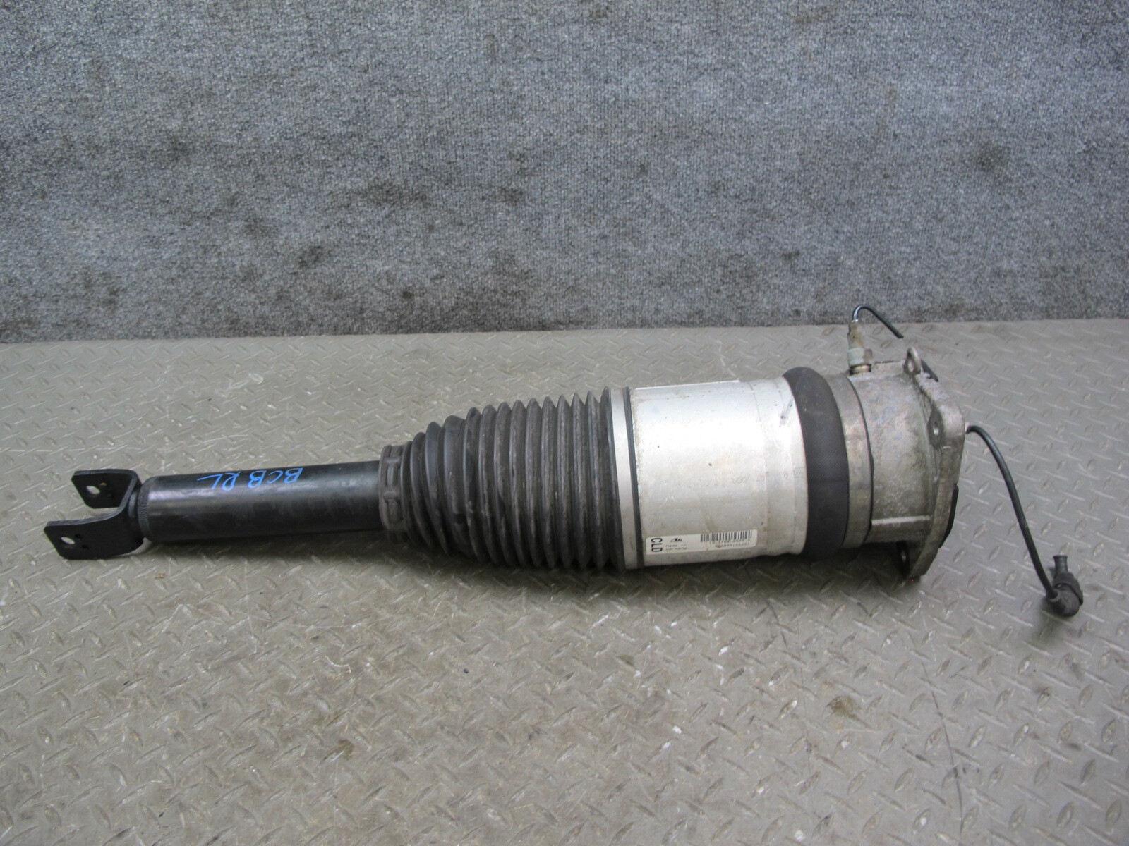 07-10 BENTLEY CONTINENTAL GTC AWD REAR LEFT AIR STRUT SHOCK SPRING