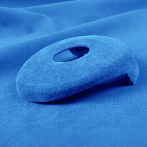 Suede Blue Steering Wheel Panel Cover For BMW M-Sport F22 F23 F30 F34 F10 X5 X6 - Picture 8 of 11