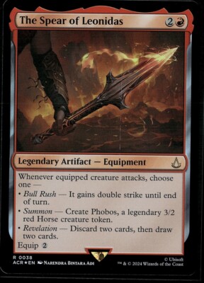The Spear of Leonidas - 38 Foil MTG ACR