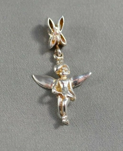 Sterling silver shop tinkerbell charm