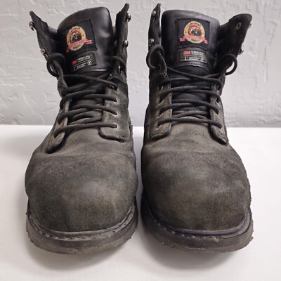 Brahma Steel Toe Work Boots Mens Thinsulate Black Size 13 | eBay display picture 1
