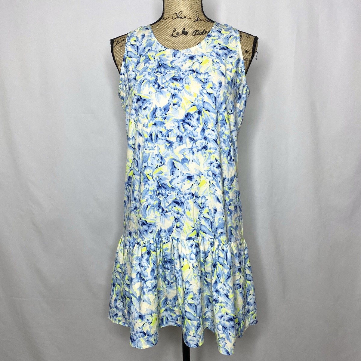 sachin and babi light blue dress wild fable | Dresses | Womens Drop Waist Mini Sundress Navy Blue Gingham Xl main image 0