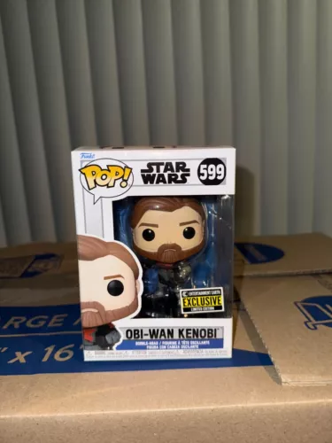 Star Wars Funko Pop Vinyl Figure #599 Obi-Wan Kenobi Mandalorian Armor Clone War