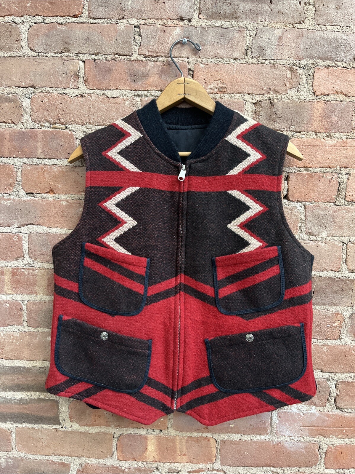 Vintage Polo Country Ralph Lauren Women’s Reversible Vest, Sz Large, Union Made