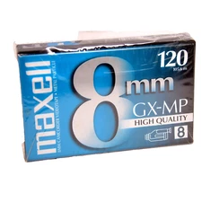 Maxell 8mm GX-MP Metal Particle Camcorder Video Tape Brand New Unopened