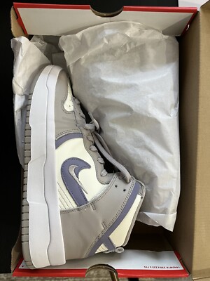 Size W9.5 - Nike Dunk High Up Rebel Iron Purple