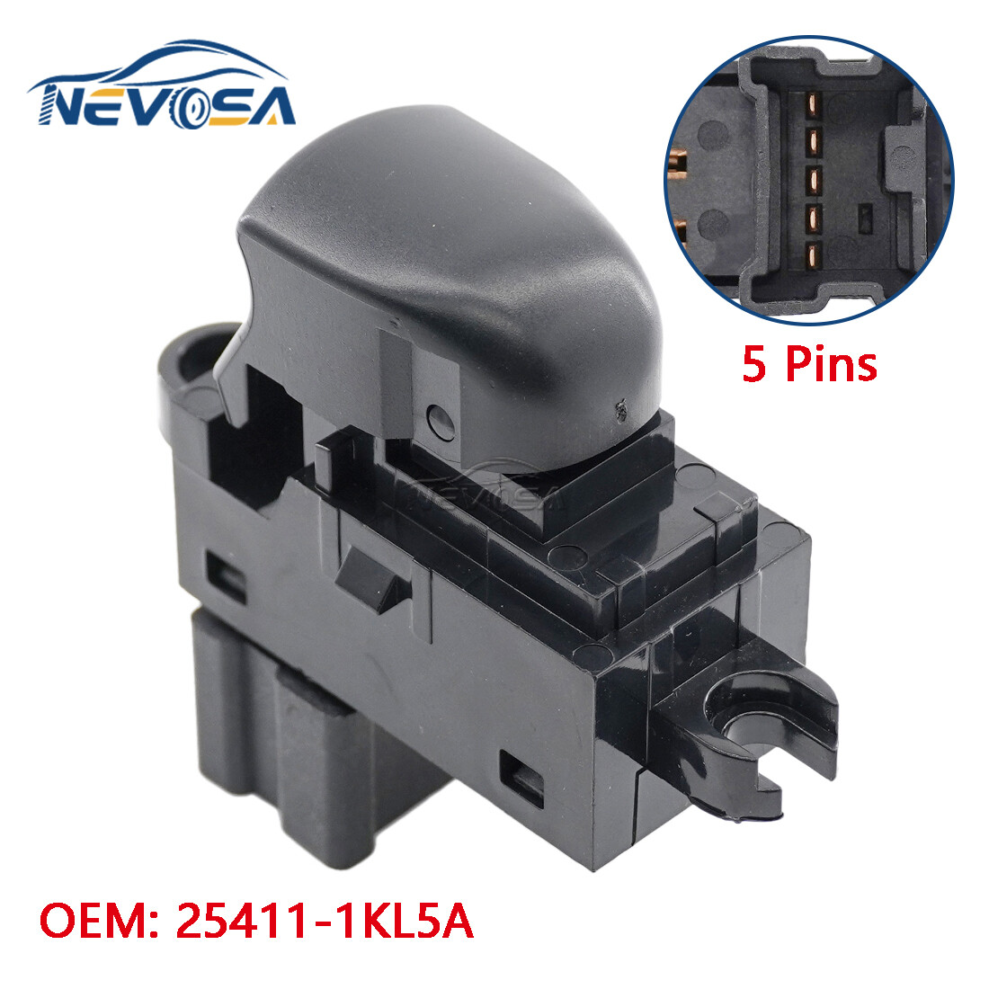Power Window Switch For Nissan Juke Leaf Rogue Sentra 2011-2022