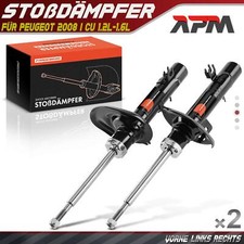 2x Stoßdämpfer Federbein Vorne Ø 51 mm für Peugeot  2008 I CU 1.2L-1.6L ab 2013
