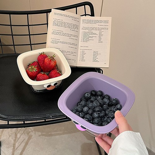 Drain Basket Dual-use Drain Basket Double-layer Kitchen Draining Bowl