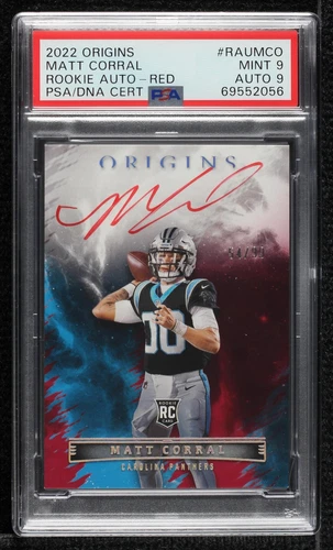 2022 Panini Origins Matt Corral #RAU-MCO