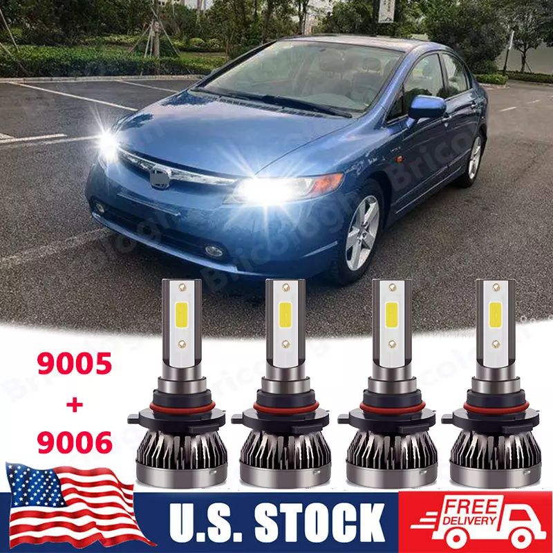 2009 honda civic led headlights outlet