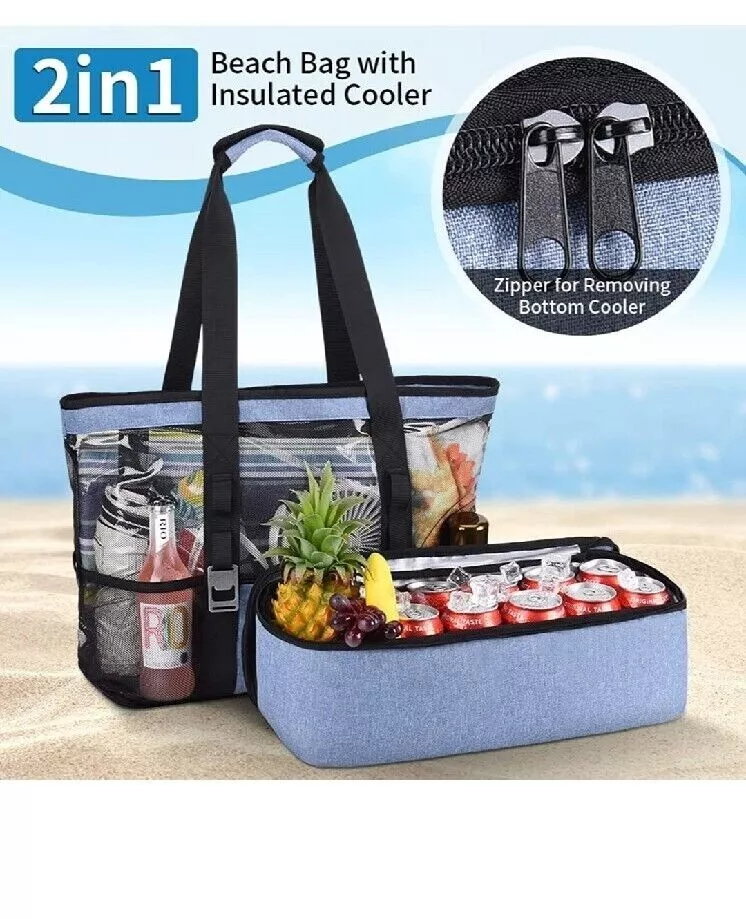 Best mesh beach bag sale