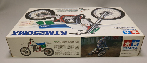 TAMIYA 1446 Scala 1/12 KTM 250MX Motocrosser Oshika Tamiya Scatola Aperta - Foto 4 di 5