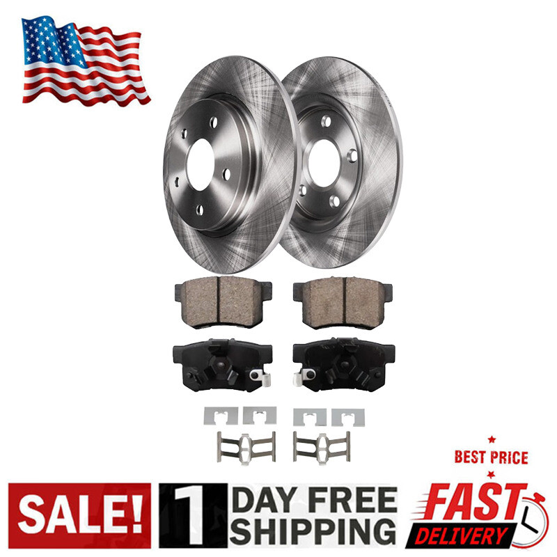 Front Disc Rotors and Brake Pads for Toyota Highlander Sienna Lexus NX300 RX350