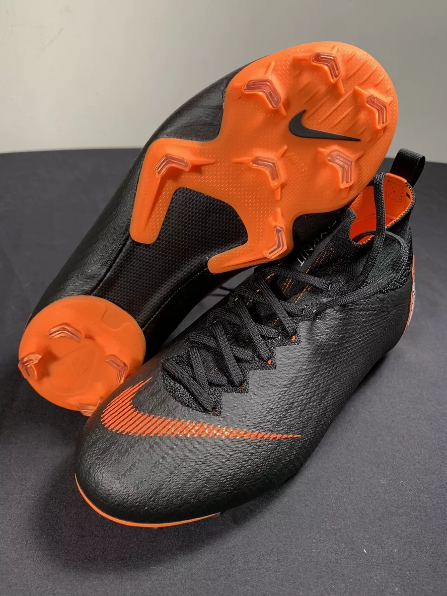 Nike Mercurial Superfly 360 Elite FG Soccer Cleats Black/Orange AH7340-081  Sz.5Y