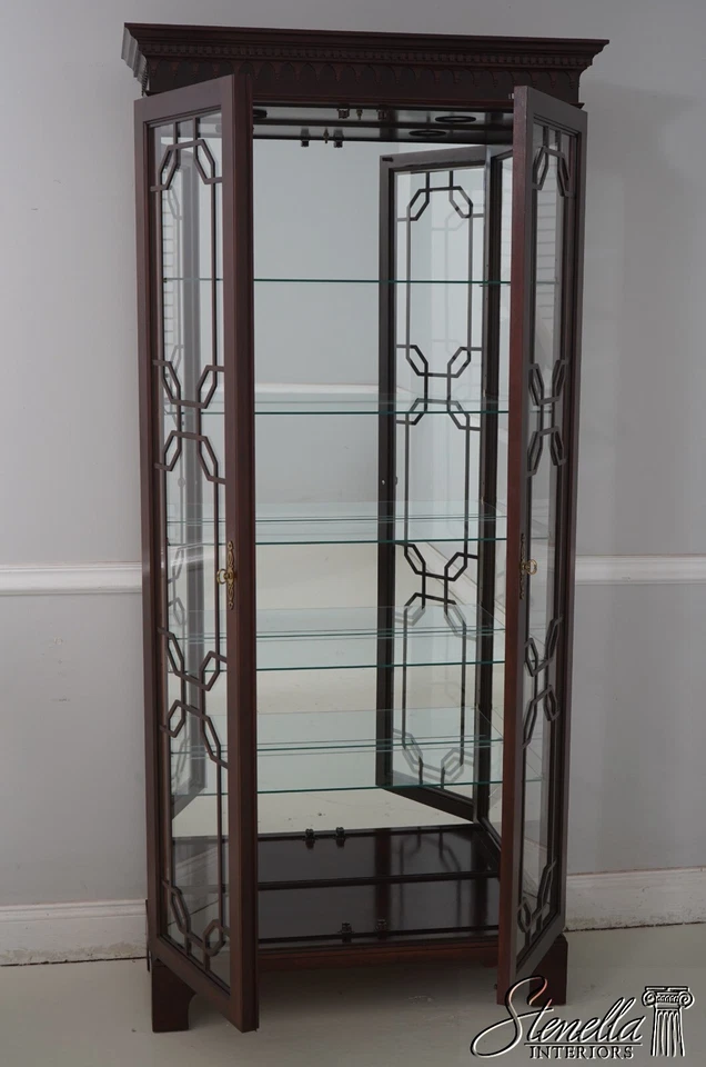 68712: шкаф-витрина в стиле вишни JASPER Chippendale - Изображение 3 из 4