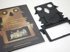 OWL Stereoscope 3d Viewer by Brian May - Improved Version 3 w/slip case 
