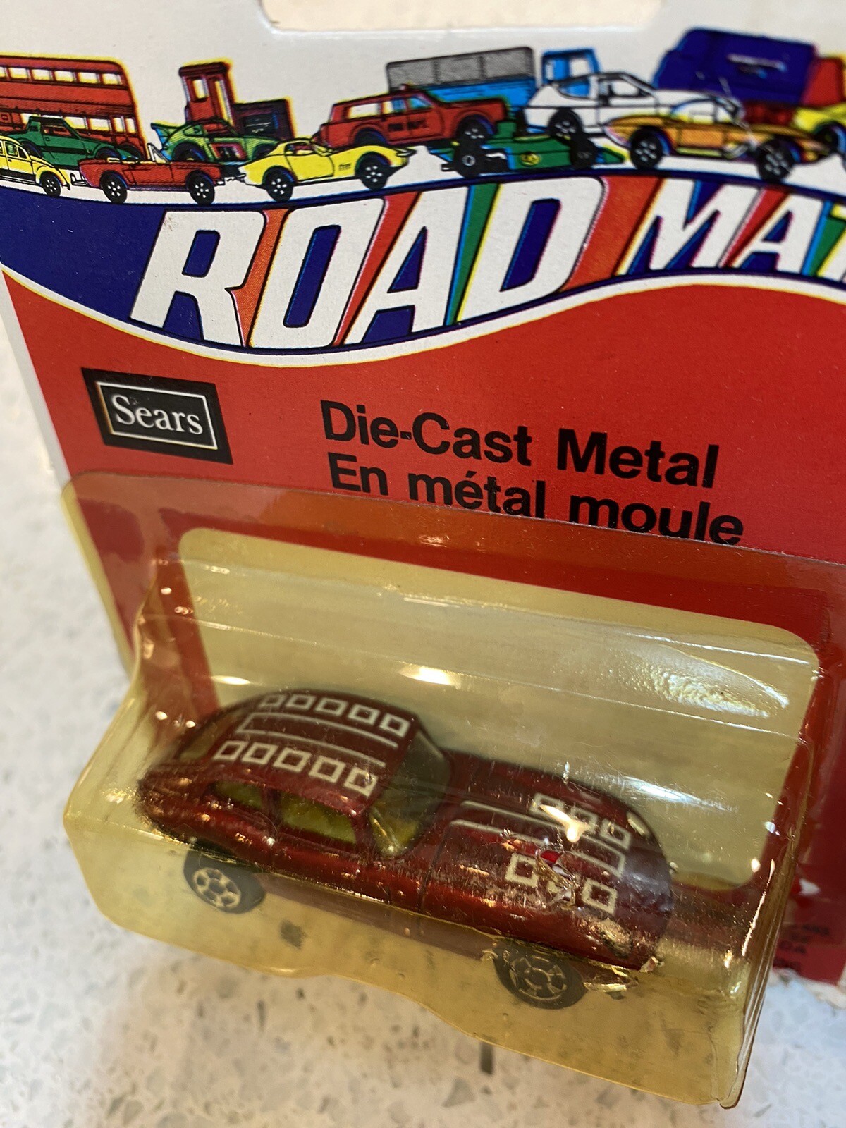 Playart Sears Road Mates Jaguar E Type 2+2 Maroon MOC Die Cast eBay