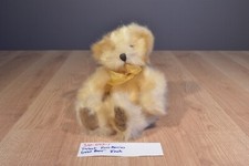 Russ Berries Gold Teddy Bear Beanbag Plush 310-555-1