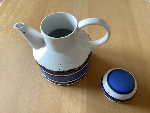 Midwinter Stonehenge Moon Blau Teekanne 1,1 Liter, Höhe 16cm sehr guter Zustand! - Bild 2 von 4