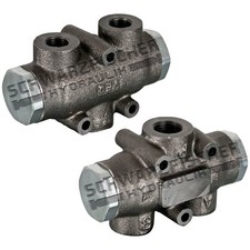 Hydraulik Stromteiler DFL Kolbenmengenteiler Mengenteiler Teilung: 50/50
