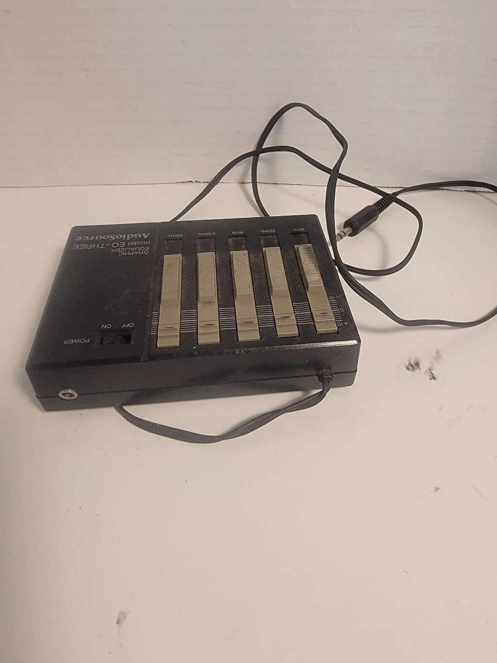 Audio Source Black Equipment Three Graphic Equalizer eBay